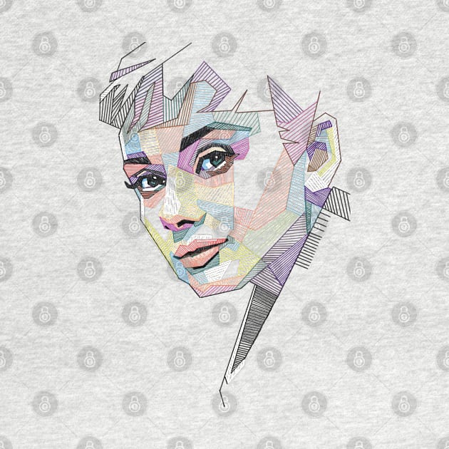 beautiful audrey hepburn by BAJAJU